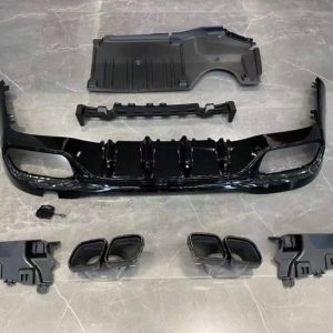 C63 AMG Rear Diffuser and AMG Grille for Mercedes Benz W206 2021+