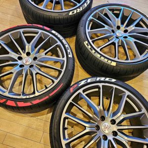 21-inch genuine Maserati wheels