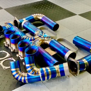  Titanium Cat-Back Exhaust Porsche 991 / 911 Turbo S