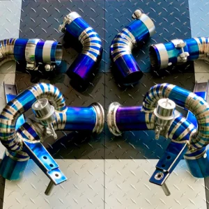 Titanium Cat-Back Valved Exhaust Audi R8