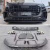 Carbon fiber body kit fit Audi Q8 2019-2023