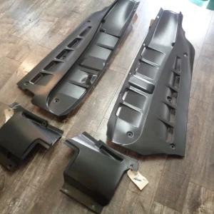 Ferrari F430 Challenge Carbon Fiber Engine Shield Panels Set
